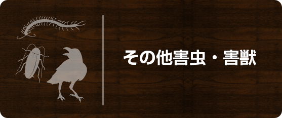 その他害虫・害獣