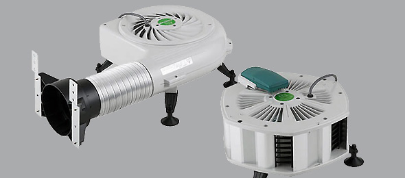 床下換気扇設置